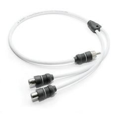 JL Audio Marine Y-Adapter 1 Male Plug, 2 FeMale Jacks