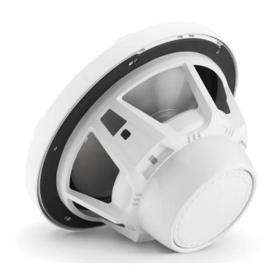 JL Audio M3 10in Marine Subwoofer White Sport Grille with RGB LED