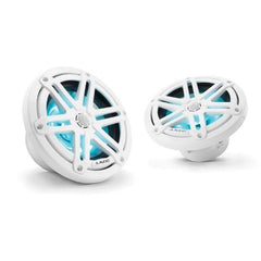 JL Audio M3 6.5in Coaxial Speakers White Sport Grille with RGB LED