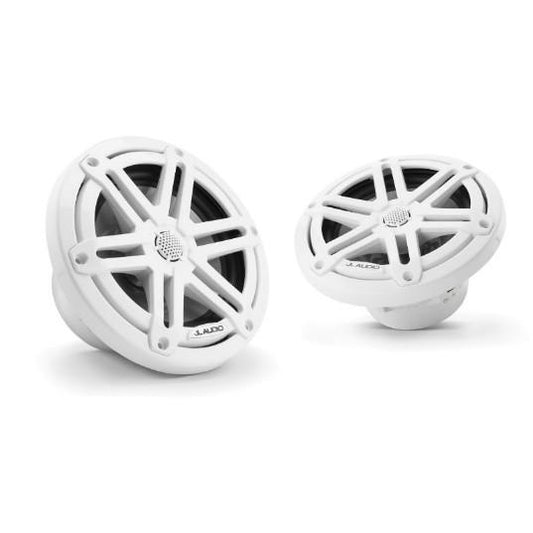 JL Audio M3 6.5in Coaxial Speakers White Sport Grille