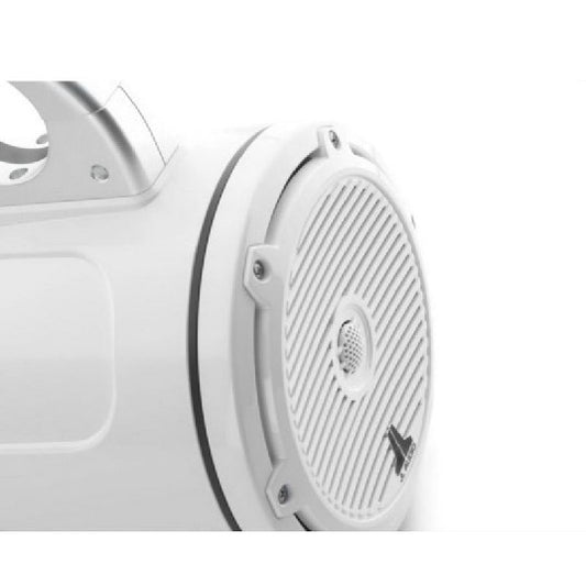 JL Audio M3 7.7in Enclosed Tower Speakers White Classic Grille