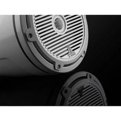 JL Audio M3 7.7in Enclosed Tower Speakers White Classic Grille