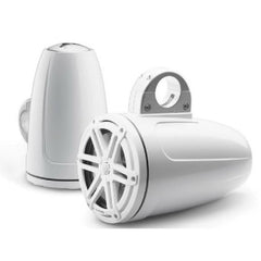 JL Audio M3 7.7in Enclosed Tower Speakers White Sport Grille