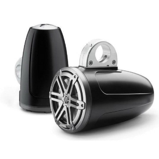 JL Audio M3 7.7in Enclosed Tower Speakers Gray Sport Grille