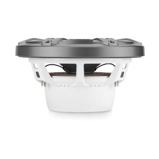 JL Audio M3 7.7in Coaxial Speakers Gray Sport Grille with RGB LED