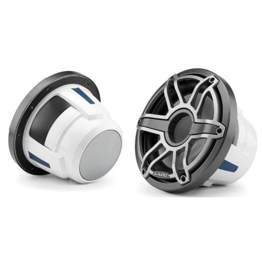 JL Audio M6 10in Subwoofer with Titanium Sport Grille Infinite Baffle