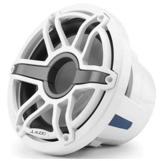 JL Audio M6 10in Subwoofer with White Sport Grille Infinite Baffle