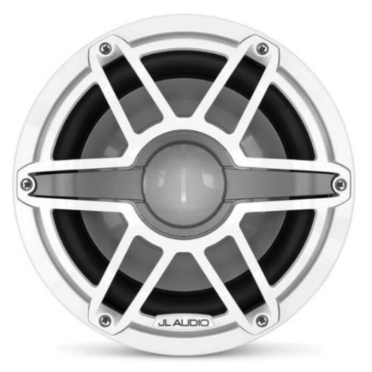 JL Audio M6 10in Subwoofer with White Sport Grille Infinite Baffle
