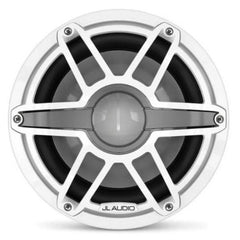 JL Audio M6 10in Subwoofer with White Sport Grille Infinite Baffle