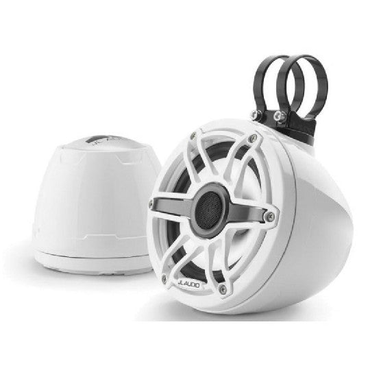 JL Audio M6 VeX 6.5in Enclosed System White Sport Grille with RGB LED