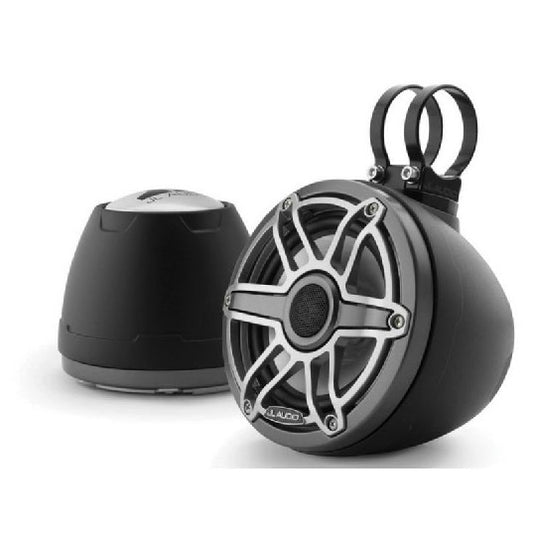 JL Audio M6 VeX 6.5in Enclosed System Titanium Sport Grille