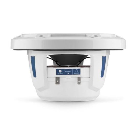 JL Audio M6 6.5in Coaxial Speakers White Classic Grille