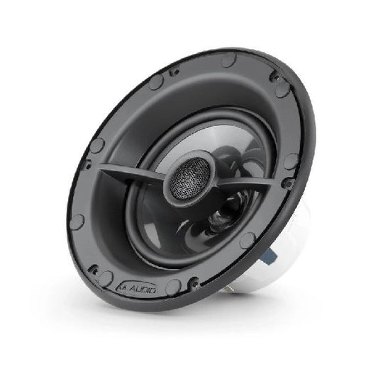 JL Audio M6 6.5in Coaxial Speakers Black LUXe Grille Single Speaker