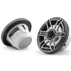 JL Audio M6 6.5in Coaxial Speakers Titanium Sport Grille