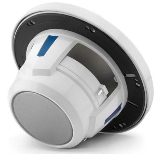 JL Audio M6 6.5in Coaxial Speakers White Sport Grille with RGB LED