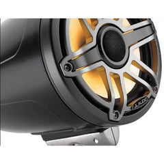 JL Audio M6 7.7in Enclosed Tower Speakers Titanium Sport Grille with RGB LED