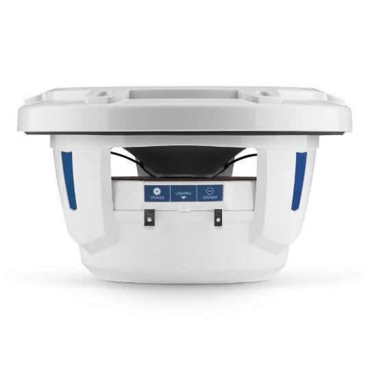 JL Audio M6 7.7in Coaxial Speakers White Classic Grille
