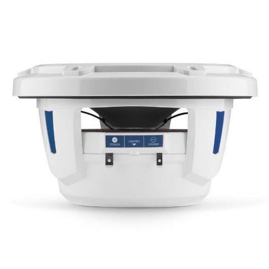 JL Audio M6 7.7in Coaxial Speakers White Classic Grille