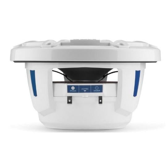JL Audio M6 7.7in Coaxial Speakers White Sport Grille
