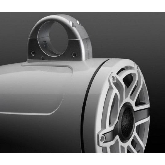 JL Audio M6 8.8in Enclosed Tower Speakers White Sport Grill