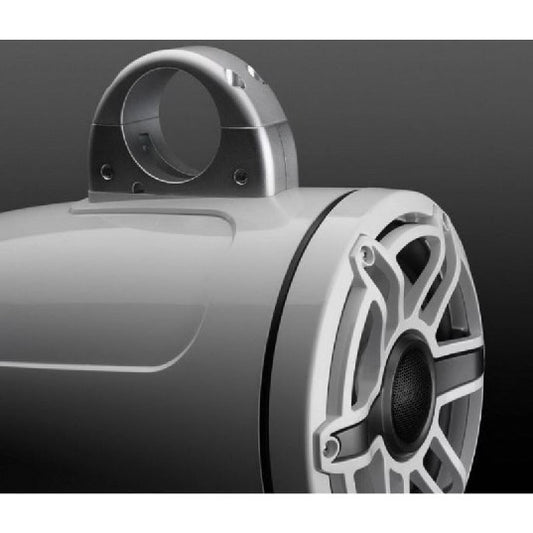 JL Audio M6 8.8in Enclosed Tower Speakers White Sport Grill