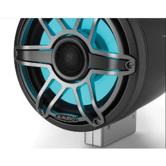 JL Audio M6 8.8in Enclosed Tower Speakers Titanium Sport Grill with RGB LED