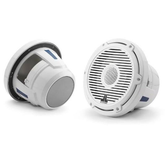 JL Audio M6 8.8in Coaxial Speakers White Classic Grille