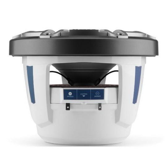 JL Audio M6 8.8in Coaxial Speakers Titanium Sport Grille