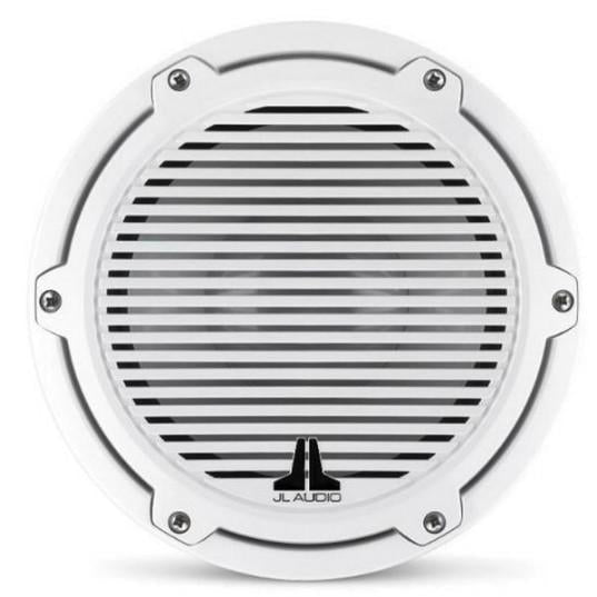 JL Audio M6 8in Subwoofer with White Classic Grille Infinite Baffle