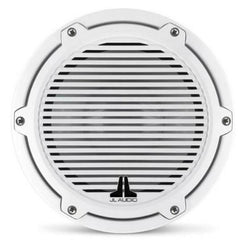 JL Audio M6 8in Subwoofer with White Classic Grille Infinite Baffle