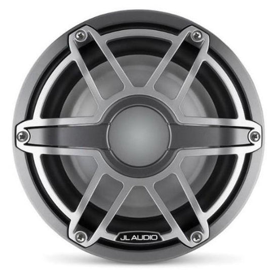 JL Audio M6 8in Subwoofer with Titanium Sport Grille Infinite Baffle