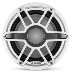 JL Audio M6 8in Subwoofer with White Sport Grille Infinite Baffle
