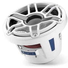 JL Audio M6 8in Subwoofer with White Sport Grille Infinite Baffle