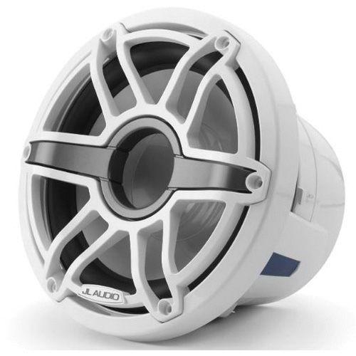 JL Audio M6 8in Subwoofer with White Sport Grille Infinite Baffle