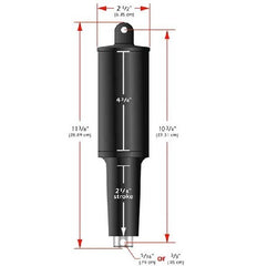 LENCO MARINE 2 1/4" STROKE XD ACTUATOR. - 24 VOLT - 5/16" | 15062-001