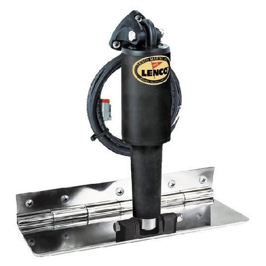 LENCO MARINE 4" x 12" LIMITED SPACE REPLACEMENT BLADE / ELECTRO-POLISH FINISH - OLD STYLE (2016 AND PRIOR) | 20797-021