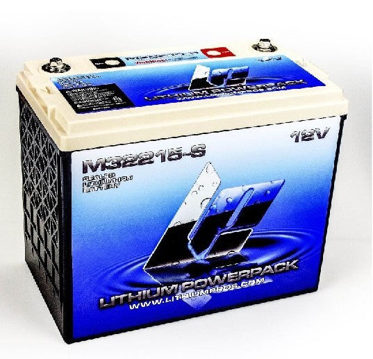 LITHIUM PROS LP Powerpack, 12.8V/215 Ah (Starting/Deep cycle) Bluetooth | M32215-S | M75-12S |  *DROP SHIP ITEM, FREE FREIGHT*