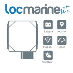 LOCMARINE LITE BATTERY MONITORING AND TRACKER HUB | LTE-5S