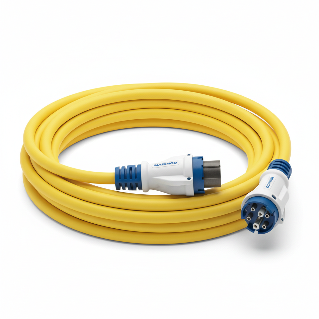 Marinco CS503-25 EEL 50A 125V Shore Power Cordset - 25' - Yellow [CS503-25]