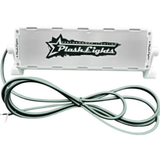 PLASHLIGHTS 6" XX-Series LED Light Bar Marine White Housing (5W), Double Row Combo Beam. | XX-6-5W-WHT