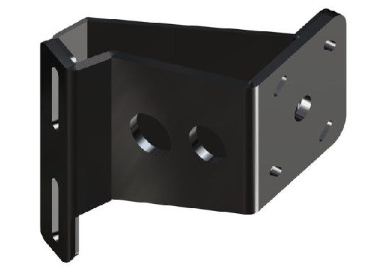 POWER-POLE Braced Kit S-5-4 Starboard, Black | PKB-S-5-4-S-BK