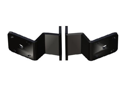 POWER POLE Dual Braced Kit S-2-6 Black | PKBD-S-2-6-BLK