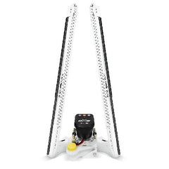 POWER-POLE Blade One Pump, 10ft, Dual pole - White | PP-2-BLS-10-WT *$120 Flat Rate Shipping