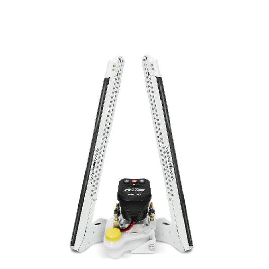 POWER-POLE Blade One Pump, 8ft, Dual pole - White | PP-2-BLS-8-WT *$40 Flat Rate Shipping