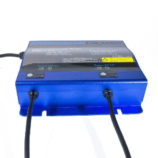 PRECISION SONAR 2-Channel Multifunctional Battery Charger | PP-36V/10A-12V/15A-CHRGR *DROP-SHIP ITEM*