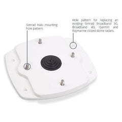 Seaview ADAHALO2 Plate For Direct Mounting Halo Open Array Radars