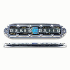 SHADOW-CASTER SCM10 316 SS Housing Underwater Light - Bimini Blue w/ 20' Cable | SCM-10-BB-20