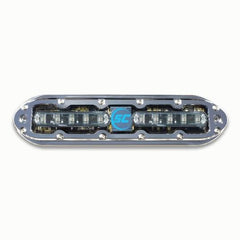 SHADOW-CASTER SCM10 316 SS Housing Underwater Light - Bimini Blue w/ 20' Cable | SCM-10-BB-20