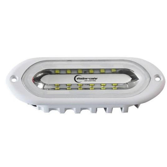 SHADOW-CASTER White Flush Mount Spreader Light - Color Changing | SCM-SLF-CC-WH