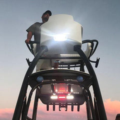 TACO LED DECK LIGHT, FLAT MOUNT WHITE | F38-8800W-1